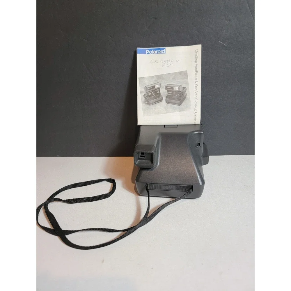 Vintage Polaroid Camera Original One Step Instant Film Close Up Tested Working